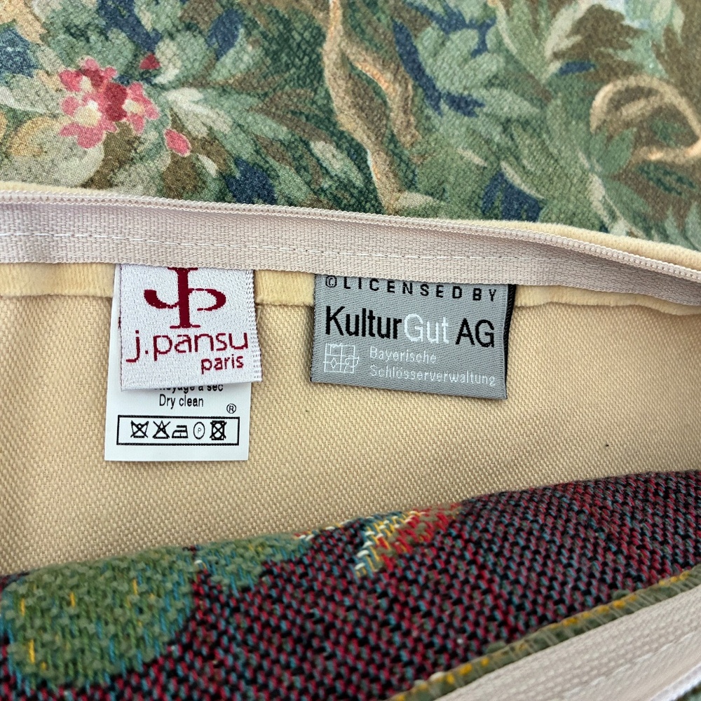 NWT Jules Pansu Vintage French Country Tapestry Pillow Cover - Picture 4 of 7